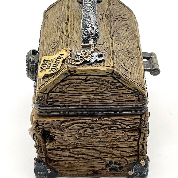 The Boyds Collection, 1999, Trinket Box, Noah’s Toolbox with Tool Tray and Mouse - Picture 3 of 15